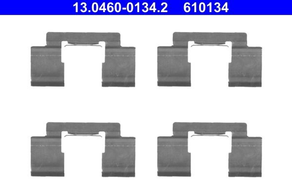 ATE 13.0460-0134.2 Accessory Kit, disc brake pads CHRYSLER experience and price