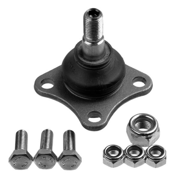28326 01 LEMFÖRDER Suspension ball joint FIAT Front Axle, Lower, both sides, with attachment material, 15mm