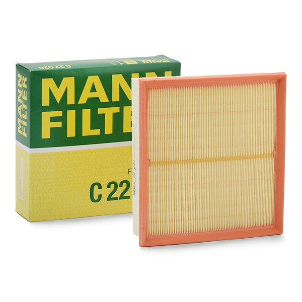 MANN-FILTER 58mm, 236mm, 220mm, Filter Insert Length: 220mm, Width: 236mm, Height: 58mm Engine air filter C 22 020 buy