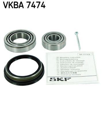 SKF with shaft seal, 50 mm Wheel hub bearing VKBA 7474 buy