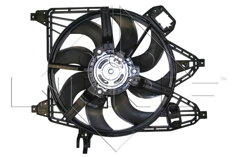 NRF D1: 383 mm, 12V, 400W, with radiator fan shroud Cooling Fan 47365 buy