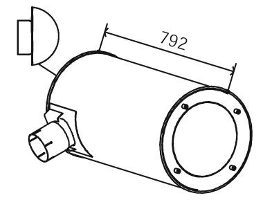 DINEX 28453 Mittelschalldämpfer für IVECO Stralis LKW in Original Qualität