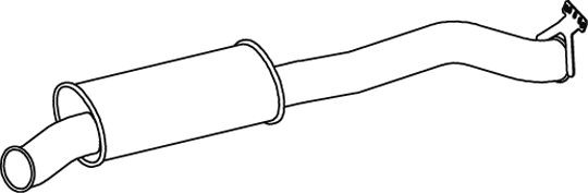 DINEX 68717 Exhaust Pipe 1445925