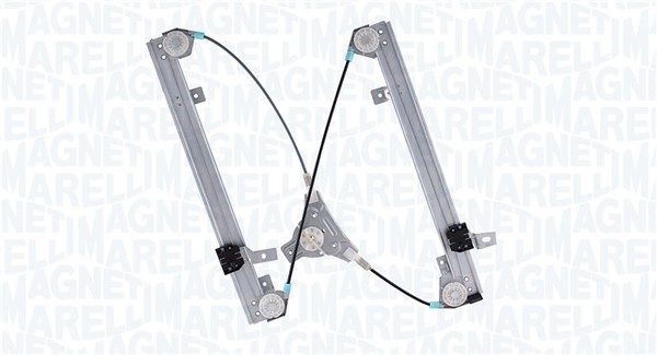 MAGNETI MARELLI 350103104200 Window regulator Right Front, Operating Mode: Electric, without electric motor
