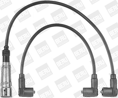 Original BERU 0300890520 Ignition cable set ZEF520 for VW TRANSPORTER