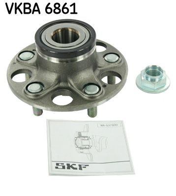 SKF VKBA 6861 Wheel bearing kit with integrated ABS sensor