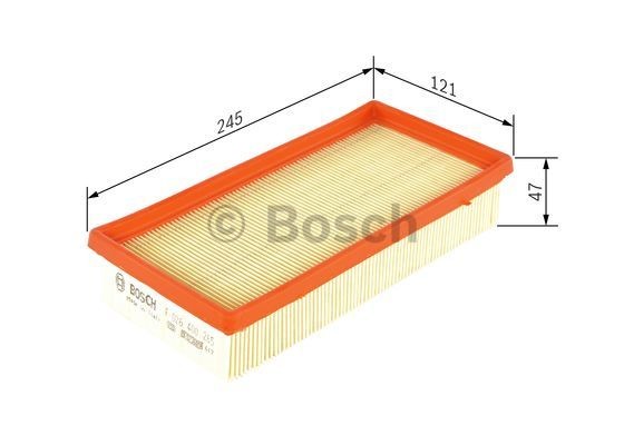 F026400265 Engine air filter BOSCH S0265 review and test