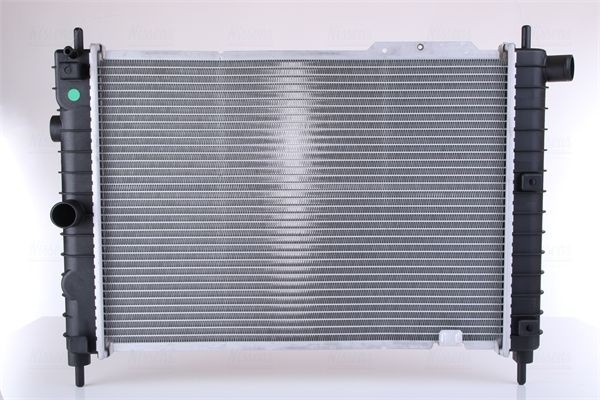 NISSENS 630722 Engine radiator Aluminium, 680 x 389 x 26 mm, Brazed cooling fins