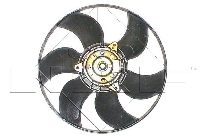 NRF 47369 Fan, radiator D1: 380 mm, 12V, 360W, without radiator fan shroud
