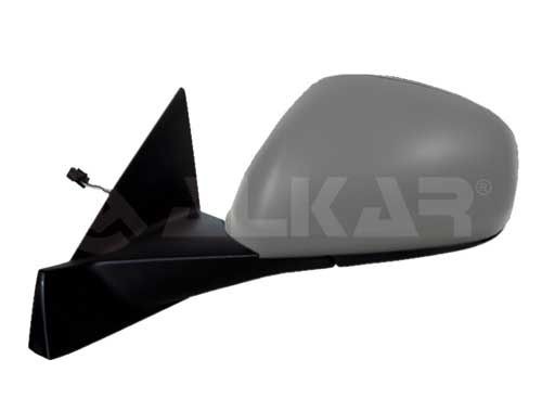 ALKAR Right, primed, Electric, Heatable, with thermo sensor, Electronically foldable, Blue-tinted, Convex, for left-hand drive vehicles Side mirror 6130460 buy