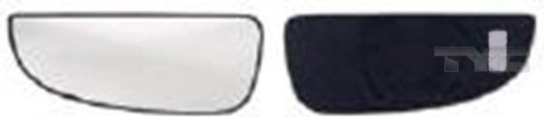 1651831 VAN WEZEL Spiegelglas, Außenspiegel links, unterer Teil ▷ AUTODOC  Preis und Erfahrung