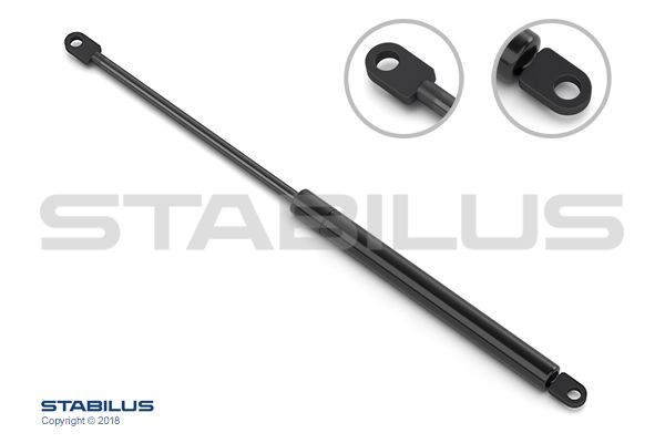 STABILUS 163457 Tailgate strut 75N, 265,5 mm, // LIFT-O-MAT®