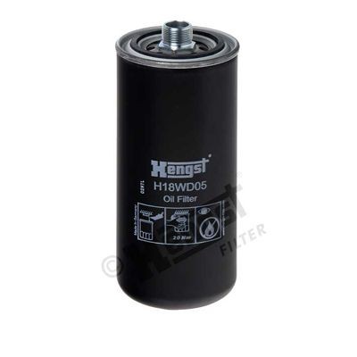 1760100000 HENGST FILTER H18WD05 Hydraulic Filter, automatic transmission PMHF6317