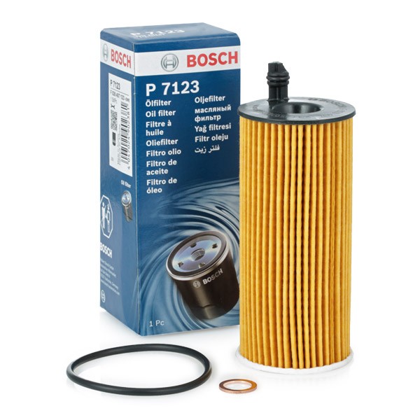 P 7123 BOSCH F 026 407 123 Ölfilter mit Dichtungen, Filtereinsatz ▷ AUTODOC  Preis und Erfahrung