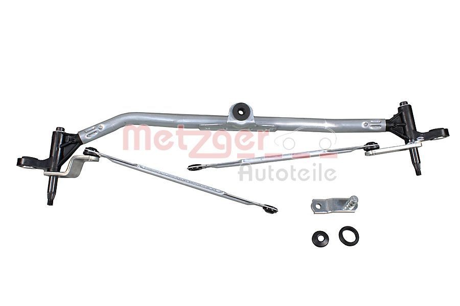 METZGER for left-hand drive vehicles, Front, without electric motor, OE-part Windscreen wiper linkage 2190041 buy