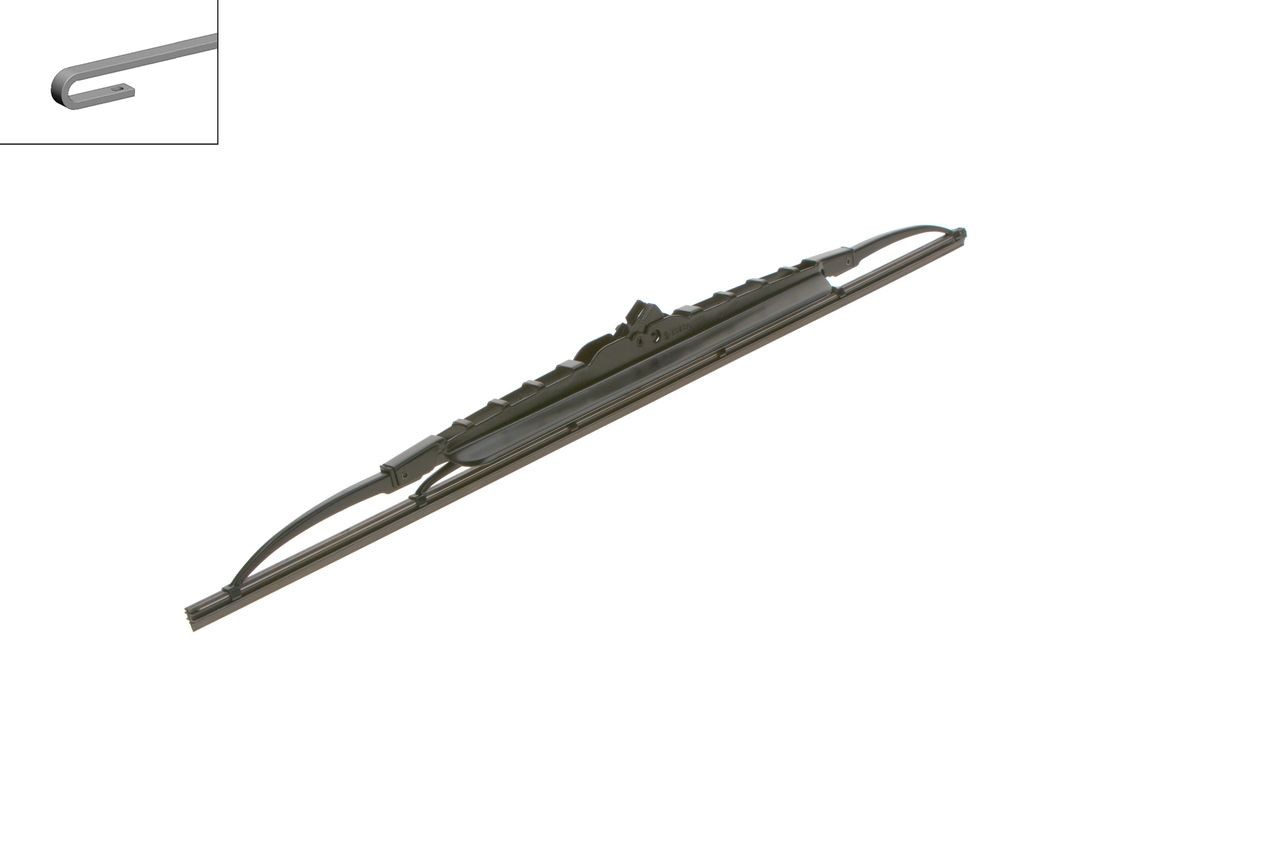 BOSCH 3397011352 Windscreen wiper 530 mm, Standard, with spoiler