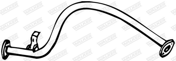 WALKER Middle exhaust pipe 17364