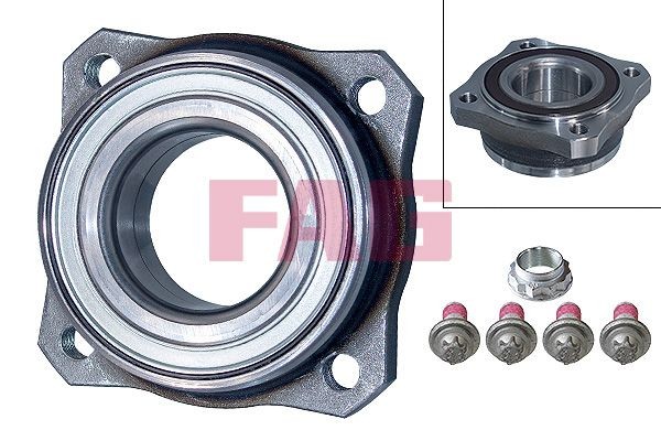 BMW X3 Bearings parts - Wheel bearing kit FAG 713 6495 70