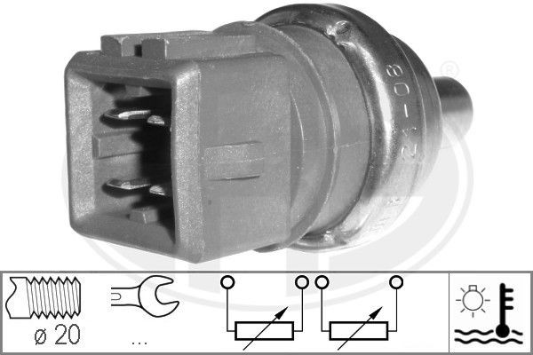 Original ERA Temperature sensor 330497 for VW PASSAT