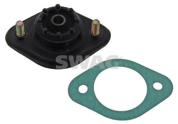 Strut mount and bearing SWAG Rear Axle, with seal, without ball bearing, Elastomer - 20 55 0002