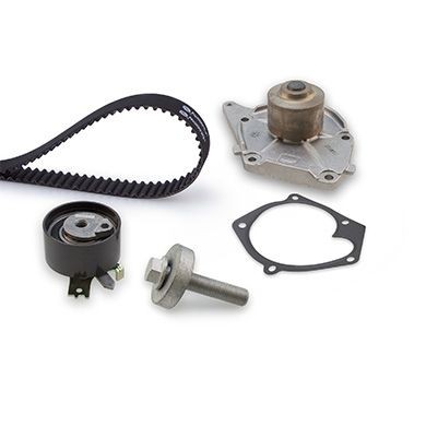 Water pump and timing belt kit GATES KP25578XS - Renault MEGANE Belts, chains, rollers spare parts order