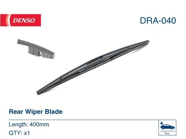 DENSO Rear DRA-040 Wiper blade 400 mm, Standard, 16 Inch