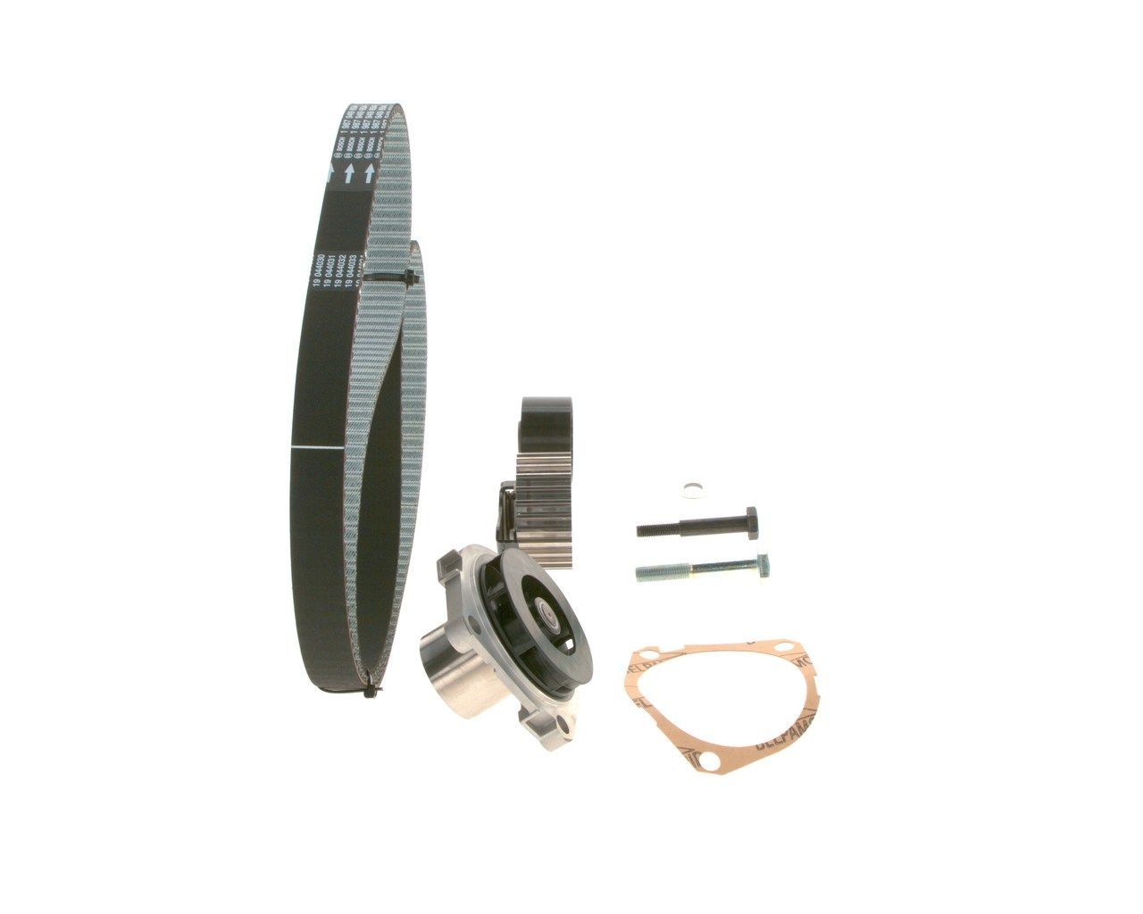 1987946448 Timing belt and water pump kit WASSERPUMPEN-SET BOSCH Number of Teeth: 194 L: 1558 mm, Width: 24 mm