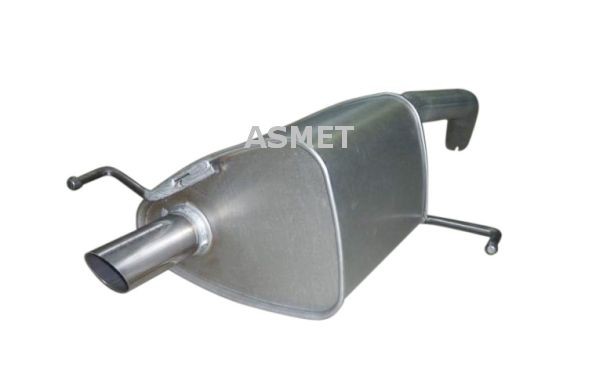 OEM-quality ASMET 29.003 Rear exhaust silencer
