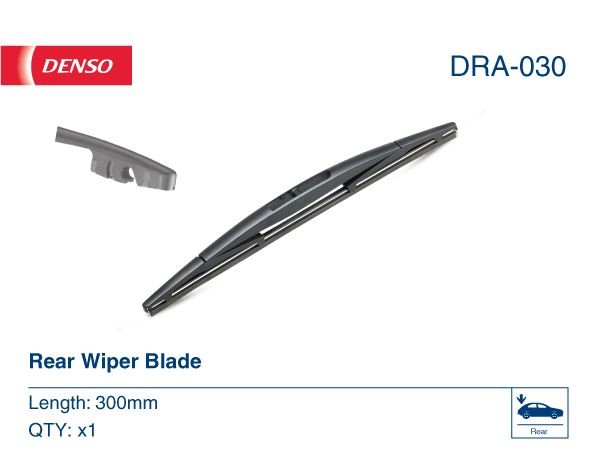 Original DENSO Windscreen wipers DRA-030 for BMW 1 Series