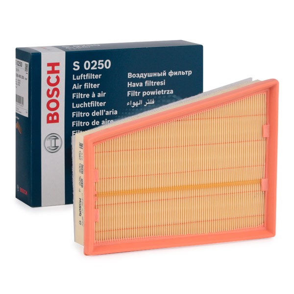 F026400250 Engine air filter BOSCH S0250 review and test