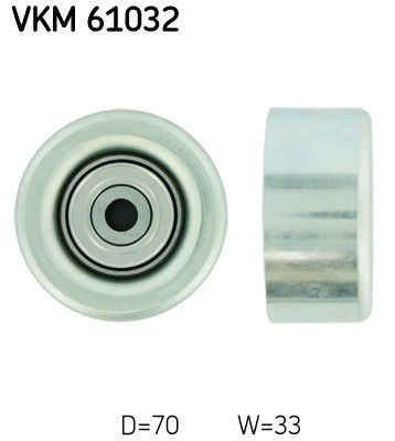 SKF VKM 61032 Deflection / guide pulley, v-ribbed belt TOYOTA 4 RUNNER 2007 price