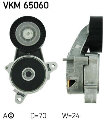 SKF VKM65060 Tensioner pulley 1345A013