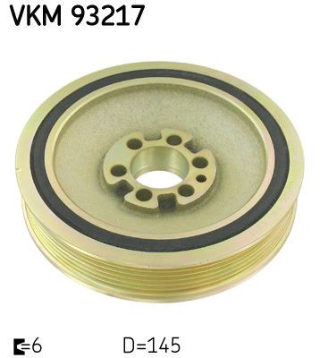 Great value for money - SKF Crankshaft pulley VKM 93217