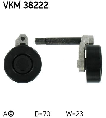 SKF VKM 38222 Tensioner pulley