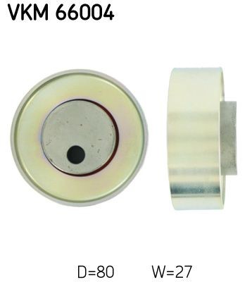 SKF VKM 66004 Deflection / Guide Pulley, v-ribbed belt