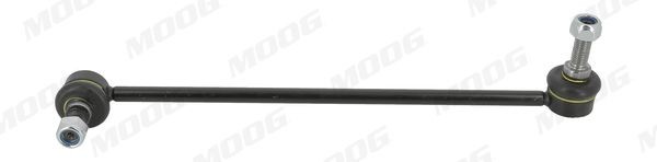 MOOG VO-LS-2406 Anti-roll bar link Front Axle Left, 336mm, M12X1.5, Steel