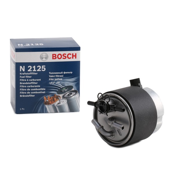 BOSCH Fuel filter F 026 402 125 for NISSAN QASHQAI, X-TRAIL, MURANO