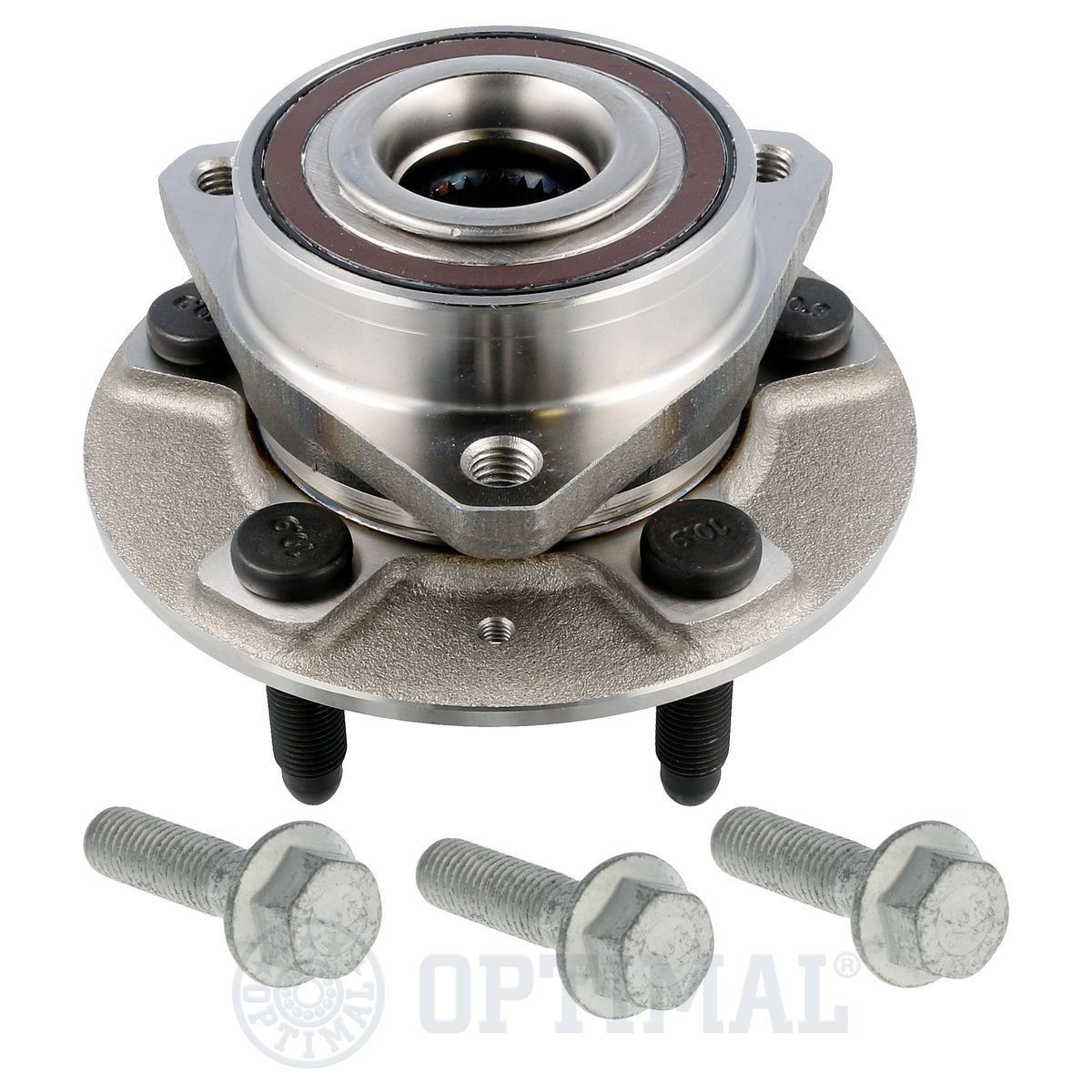 OPTIMAL 202300 Wheel bearing kit with integrated magnetic sensor ring, 157, 91,2 mm