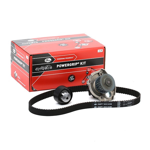 Fiat IDEA Belts, chains, rollers parts - Water pump and timing belt kit GATES KP15503XS-2