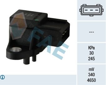 FAE 15051 Sensor, boost pressure ERR 3561