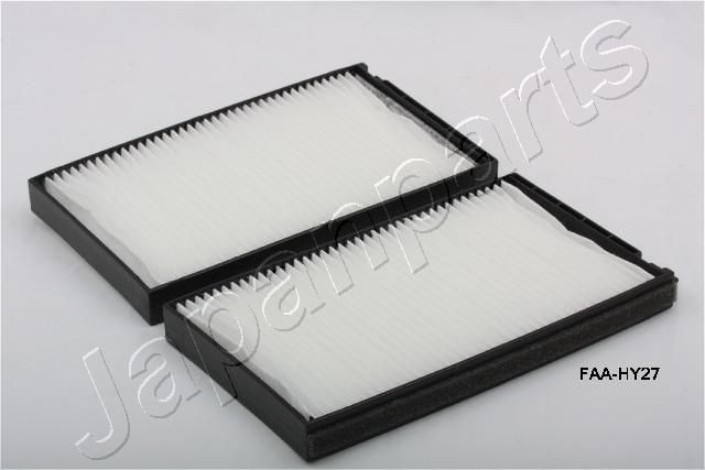 JAPANPARTS Filter Insert, 206 mm x 119 mm x 20 mm Width: 119mm, Height: 20mm, Length: 206mm Cabin filter FAA-HY27 buy