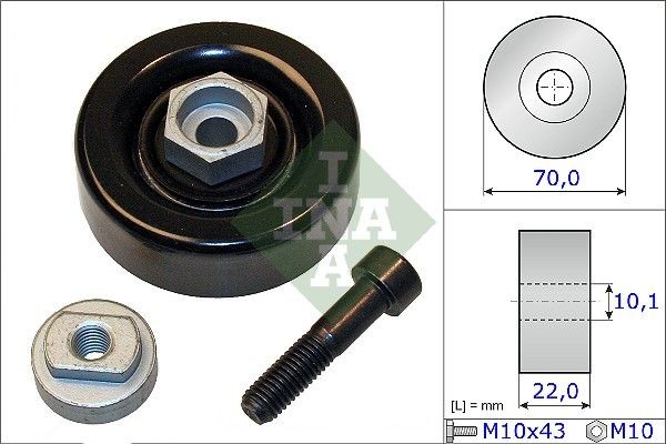 INA 531 0864 10 Tensioner pulley CHEVROLET experience and price