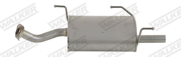 WALKER 22610 Exhaust silencer NISSAN ALMERA 1998 price
