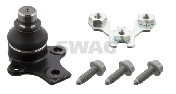 SWAG Front Axle Left, Lower, Front Axle Right, with attachment material, 19mm, for control arm Cone Size: 19mm Suspension ball joint 30 78 0017 buy