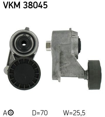 Mercedes E-Class Belt tensioner pulley 7026480 SKF VKM 38045 online buy