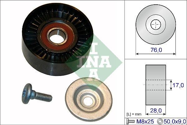 Mercedes C-Class Deflection pulley 7026563 INA 532 0648 10 online buy