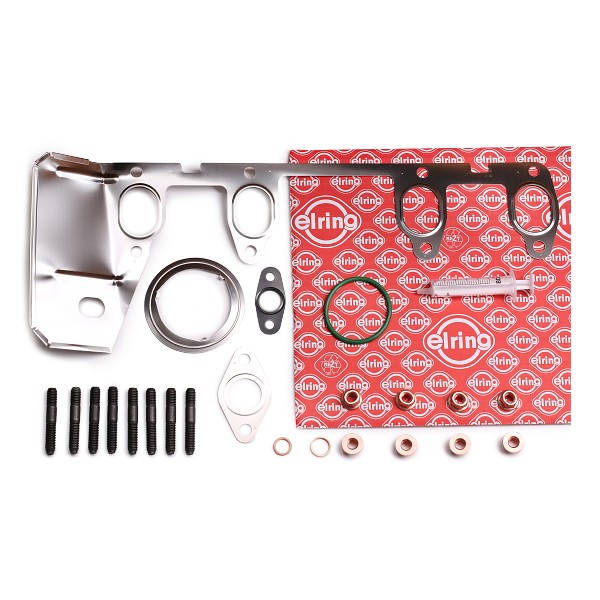 038 253 014 Q ELRING with gaskets/seals, with bolts/screws Mounting Kit, charger 196.390 buy