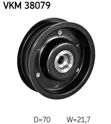 SKF VKM38079 Deflection / guide pulley, v-ribbed belt W212 E 500 5.5 4-matic 388 hp Petrol 2011 price