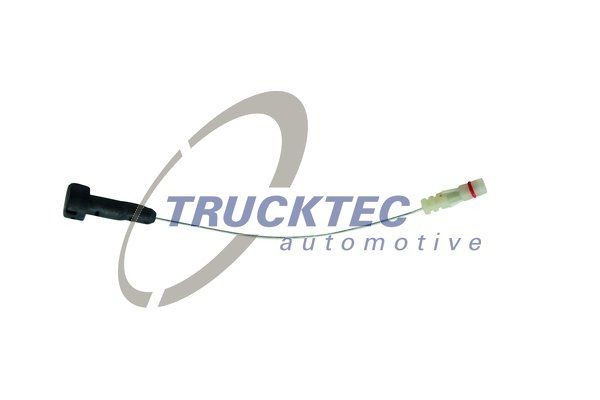 TRUCKTEC AUTOMOTIVE Rear Axle, Front Axle Warning Contact Length: 120mm Warning contact, brake pad wear 01.42.079 buy