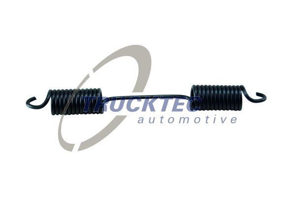 TRUCKTEC AUTOMOTIVE 01.67.074 Feder, Bremsbacken für MERCEDES-BENZ ACTROS MP2 / MP3 LKW in Original Qualität